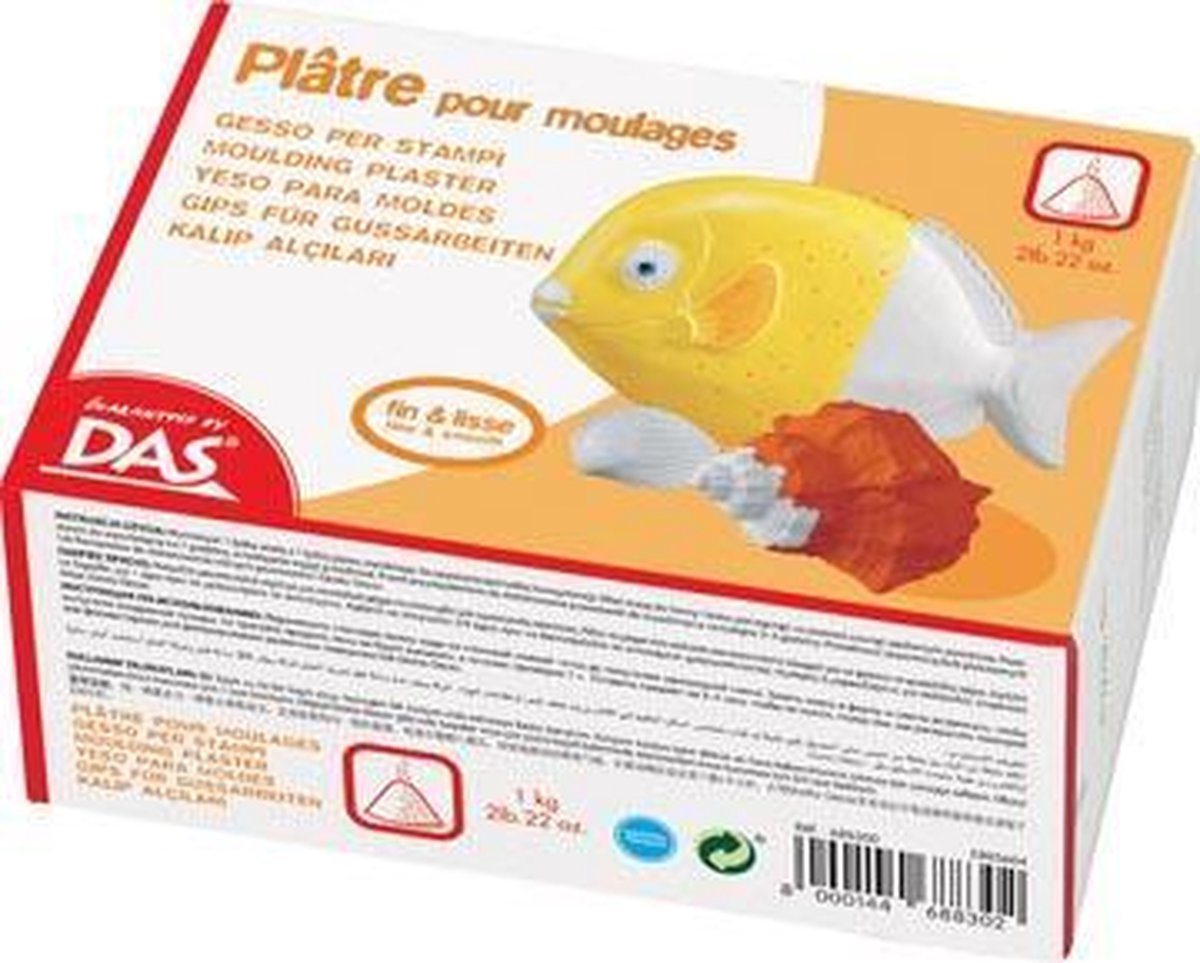 Bag of 1kg- preparation for moulding (moulding plaster powder)
