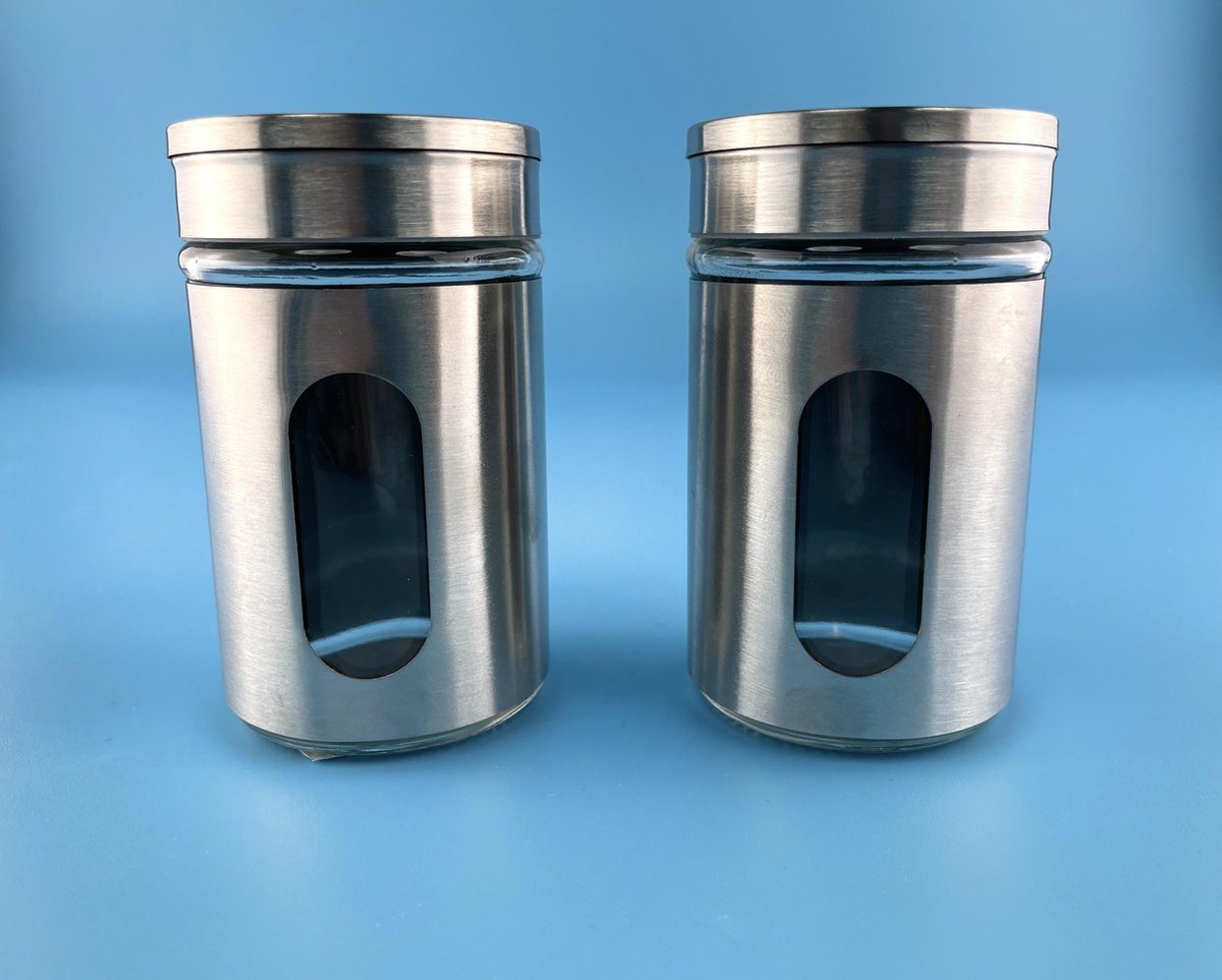 Kruidenpotje - Kruidenstrooier - 4 stuks - 8.5 cm
