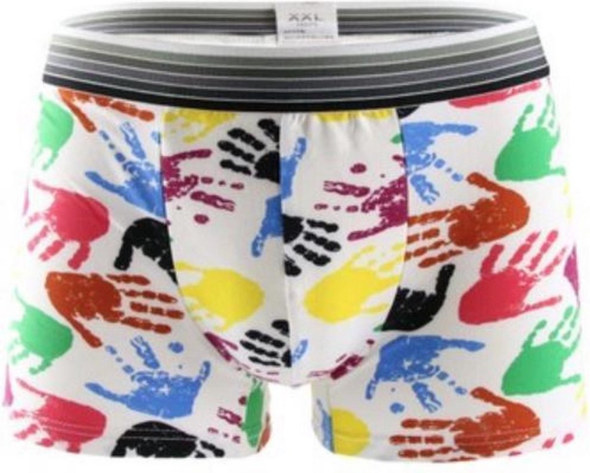 Fun Boxershort Color Hands / Gekleurde Handjes (30051)