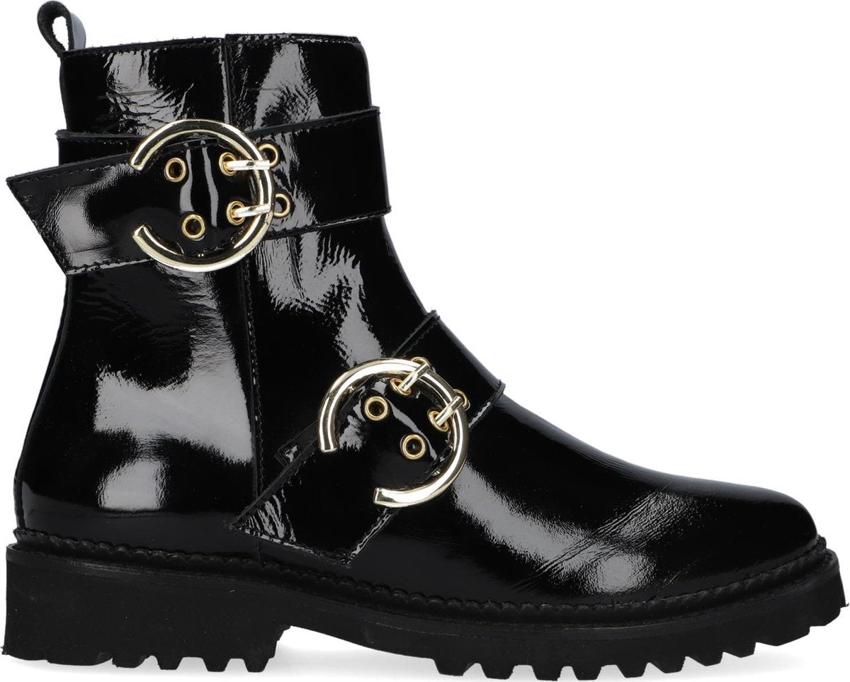 Tango Bee 504 Veterboots - Laarzen Met Veters - Dames - Zwart - Maat 41