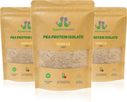Plantpowders - Plantaardige Eiwitshake - Proteïne Poeder - Eiwitpoeder - Vegan Proteïne Shake - Vanille - 3 x 1000 gram (99 shakes) - Vrienden Voordeelbundel