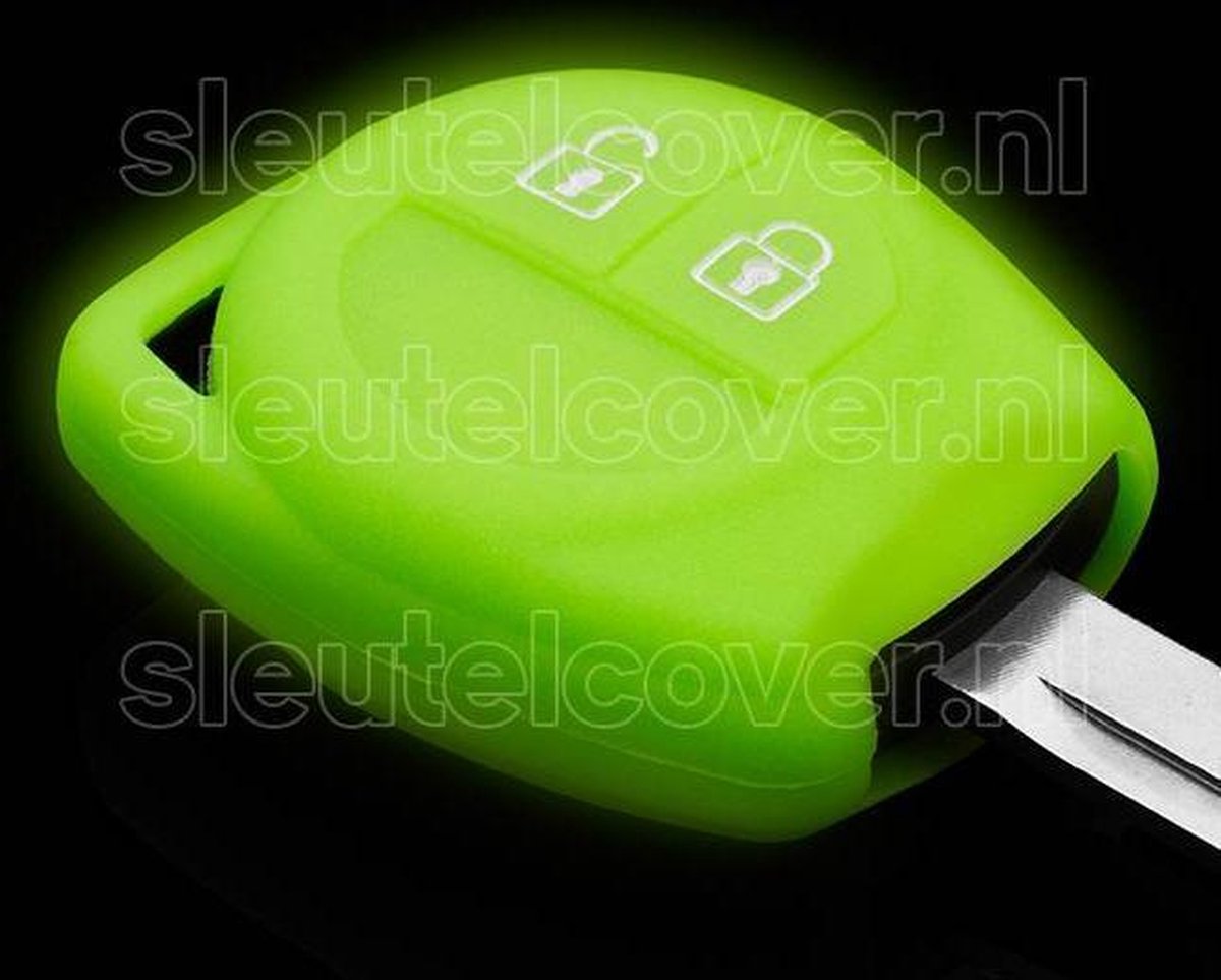 Nissan SleutelCover - Glow in the dark / Silicone sleutelhoesje / beschermhoesje autosleutel