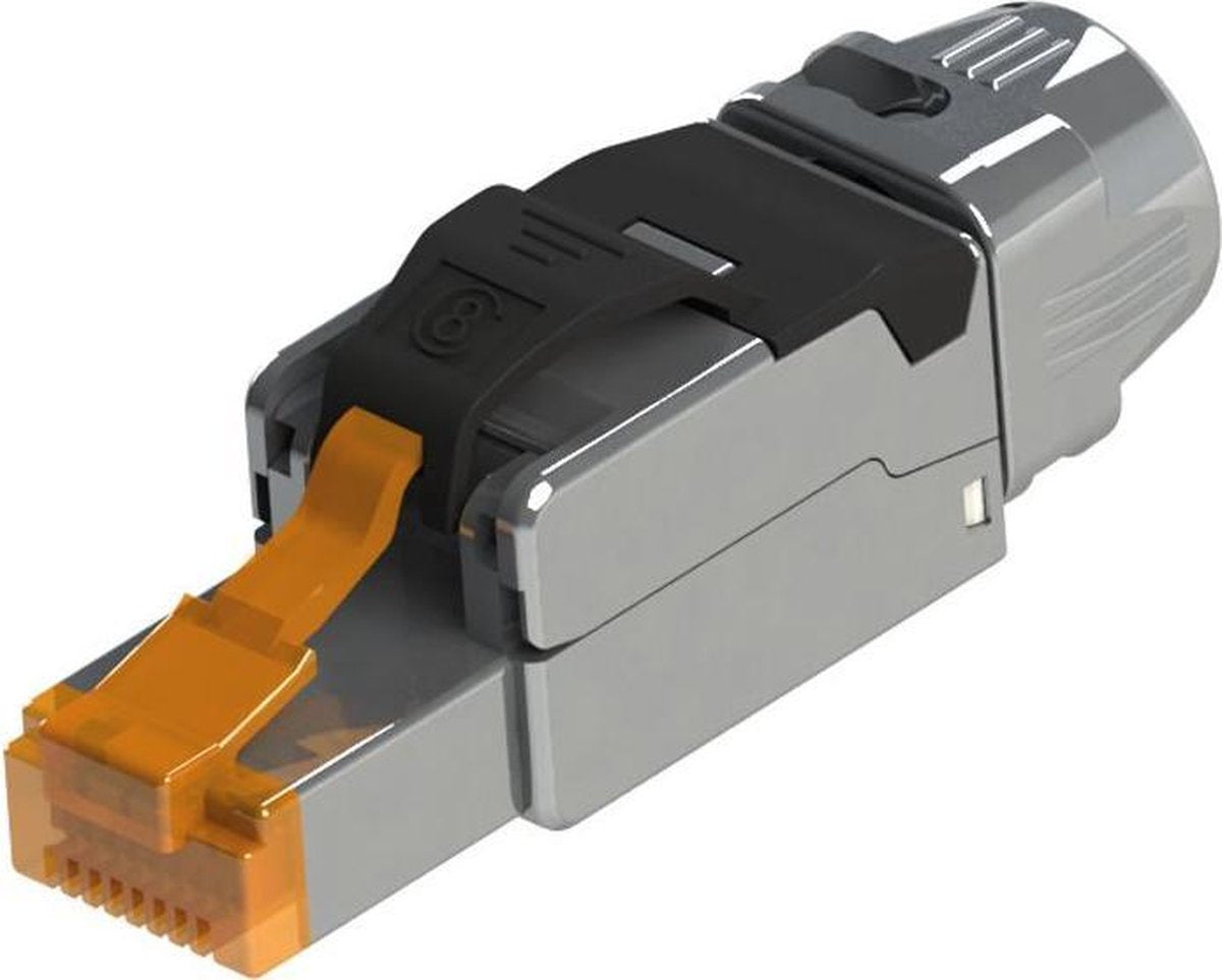 Roline Premium RJ45 toolless connector voor F/UTP / S/FTP CAT8.1 netwerkkabel - per stuk