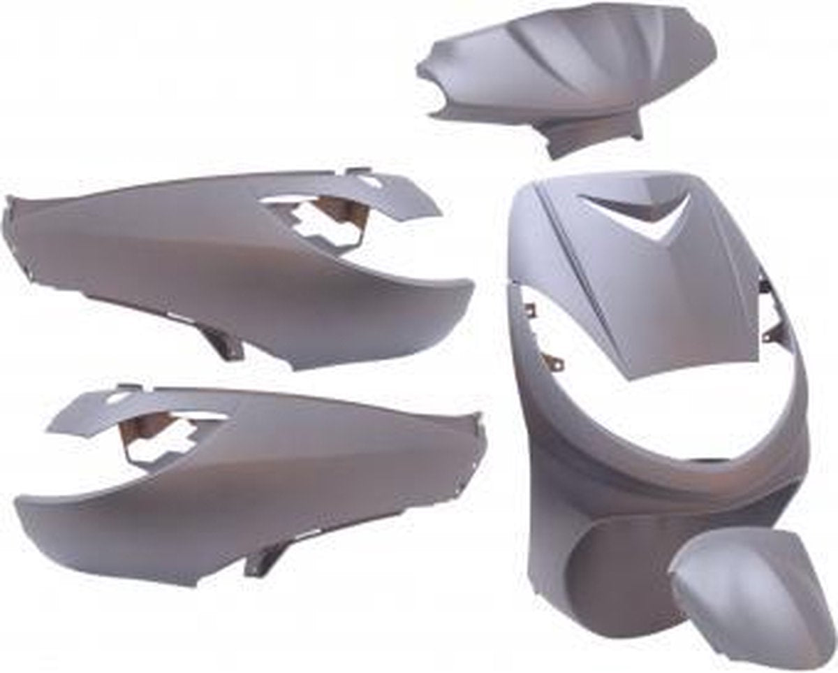 Edge Kappenset Peugeot Vivacity 6-Delig mat grijs