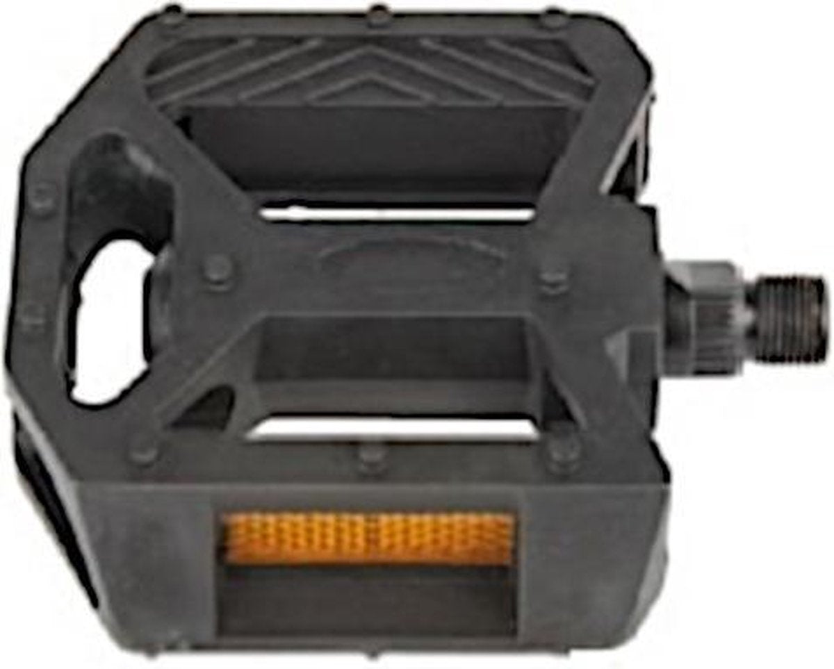 M-wave Platformpedaal Bmx Kunststof 1/2 Inch Zwart Per Set
