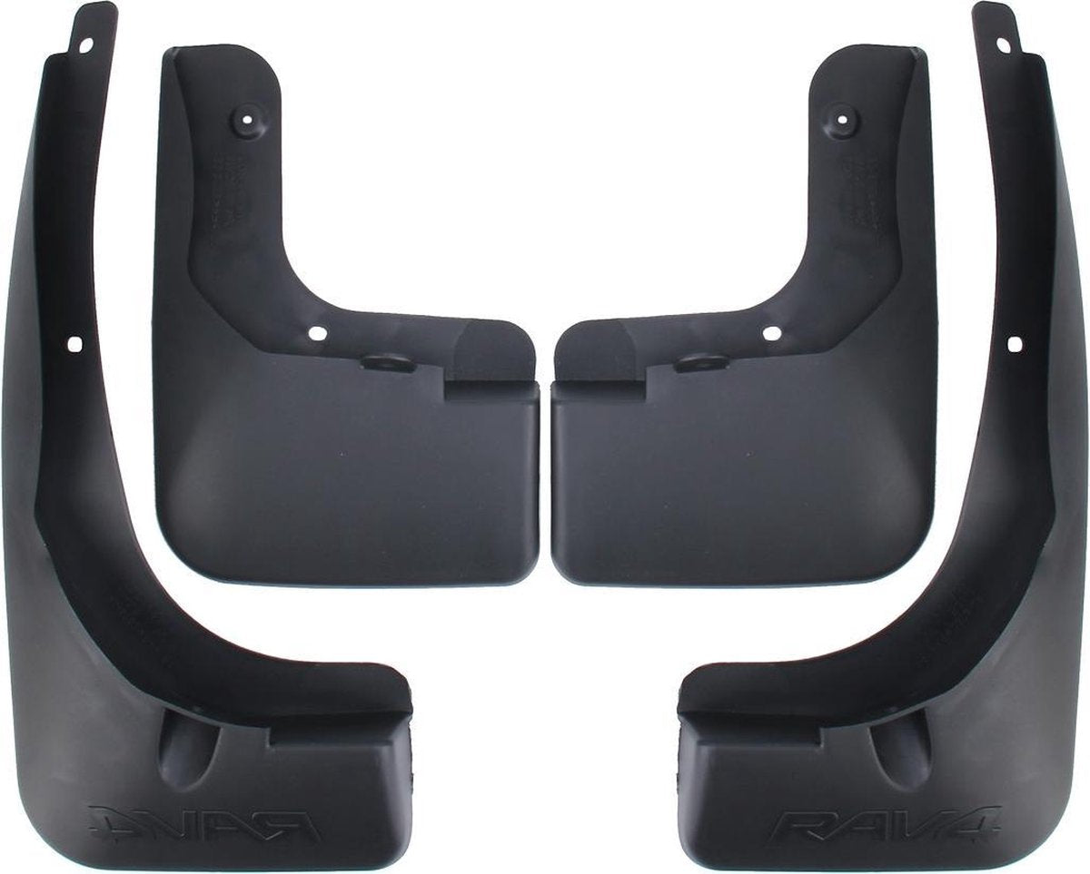 4 STKS Auto Auto Semi-rigide PVC Spatlappen Spatborden Spatbordbescherming voor Toyota RAV4 versie 2014