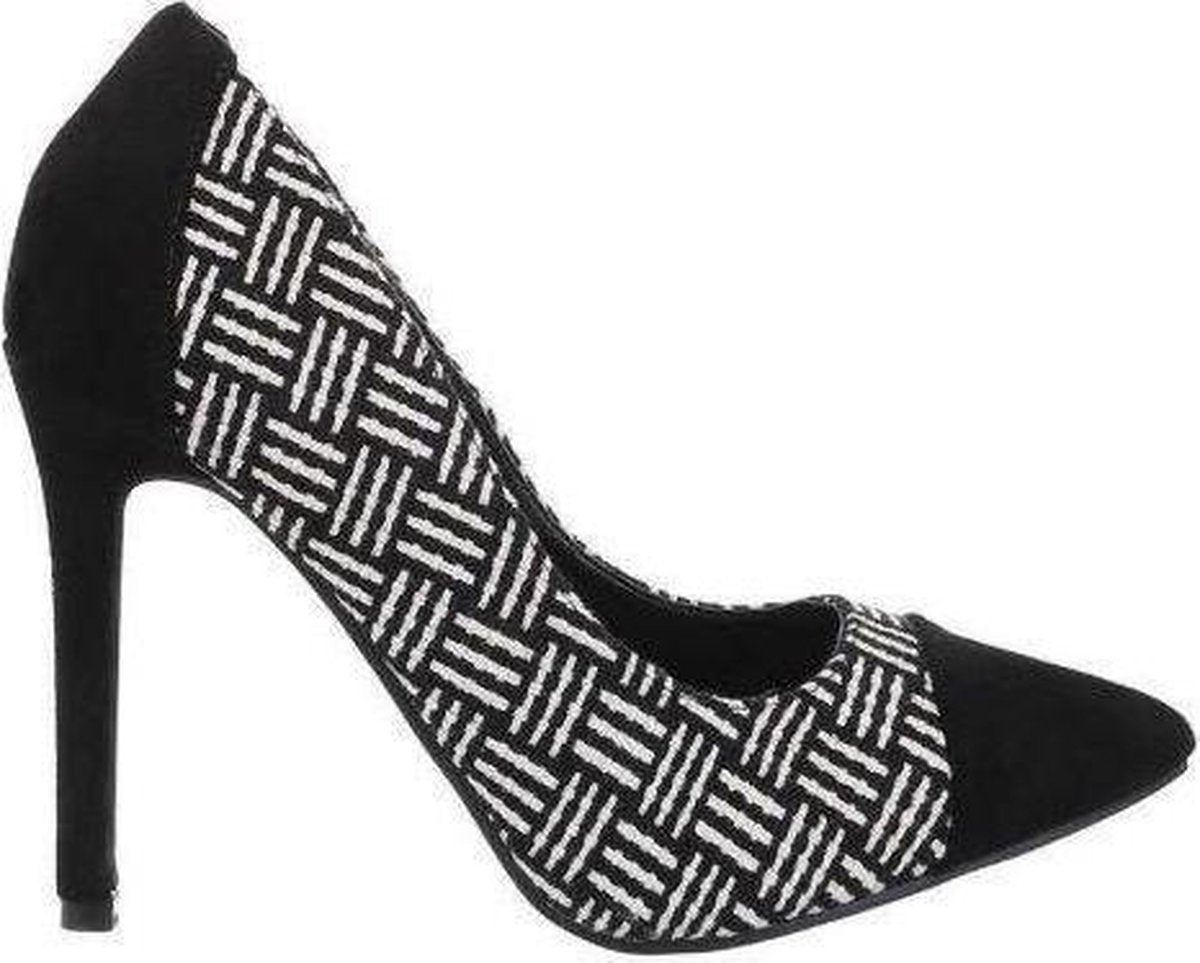 Karen Heels Black in Swing Vintage Jaren 50 Stijl