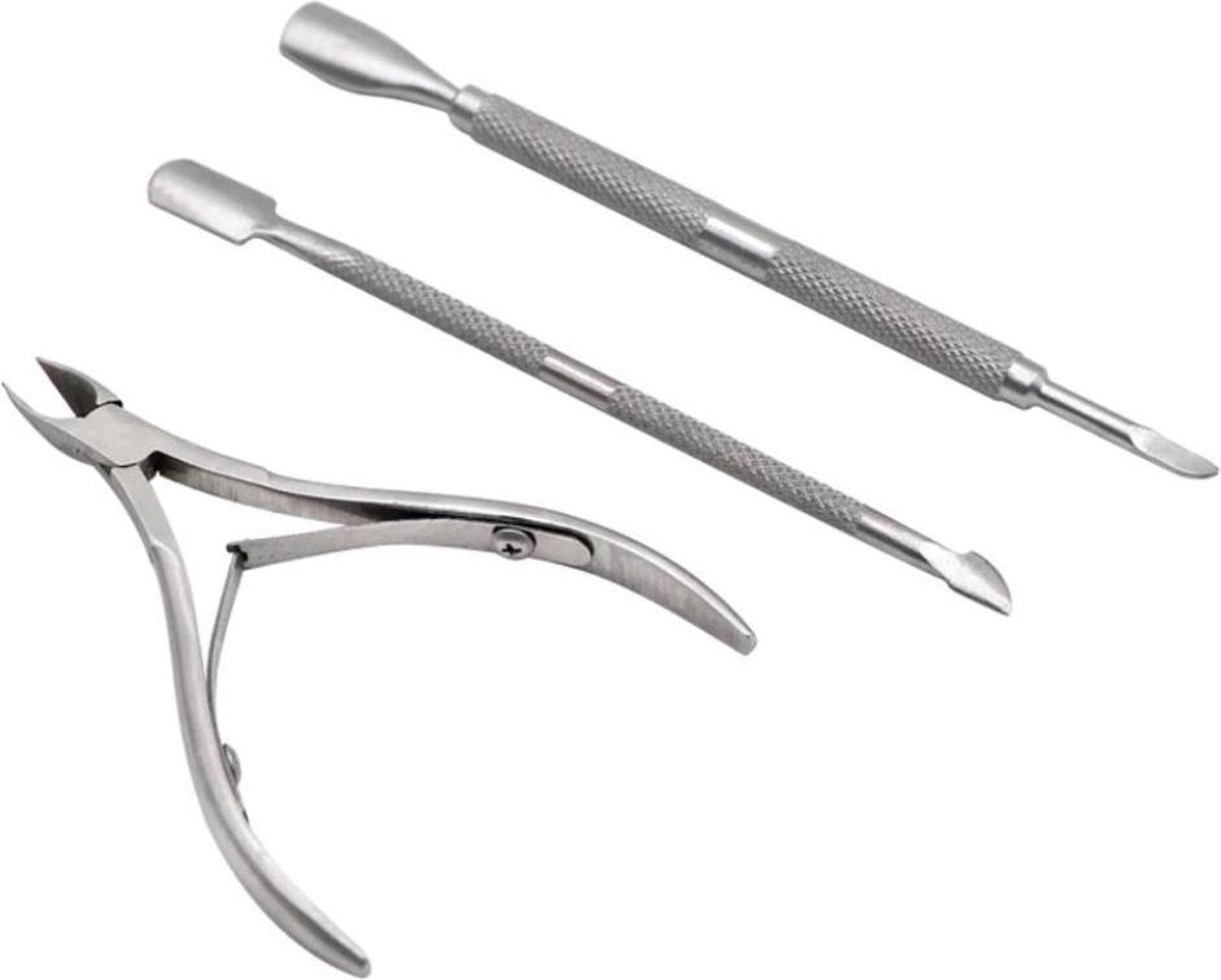 BukkitBow - 3 In 1 - Nagelknip schaar - Nagelriem Knipper - Trimmer Mesje