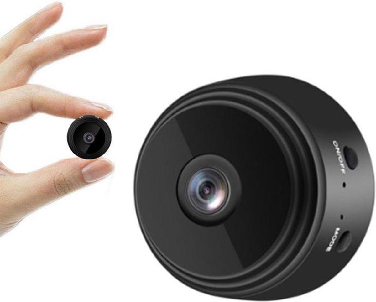 WBTT - Spy cam - Bewakingscamera - Spionage camera - Mini camera - Verborgen Camera WiFi 1080 HD