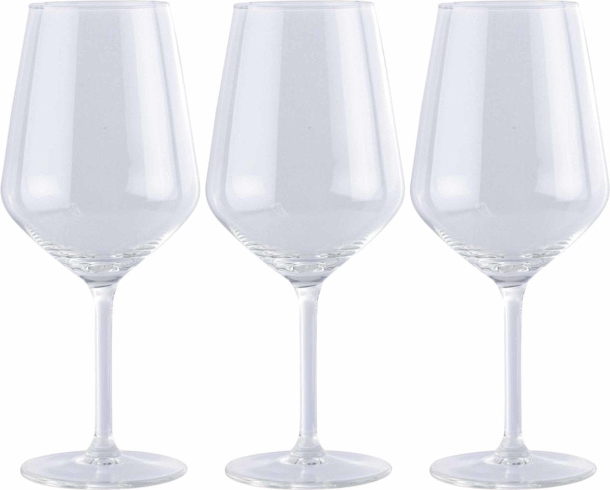 24x stuks wijnglazen voor rode wijn 530 ml