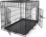 Heavy Duty Hondenbench - Opvouwbaar Bench Kat/Hond - 2 Deurs Kennel Medium Groot - 75 x 54 x 47 cm