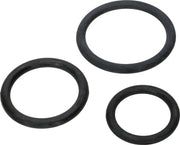 California Exotic Novelties Tri-Ring - Cockring - Zwart - Ø 40 mm