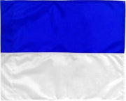 Tom Grensrechtersvlag 39 X 32 Cm Blauw / Wit