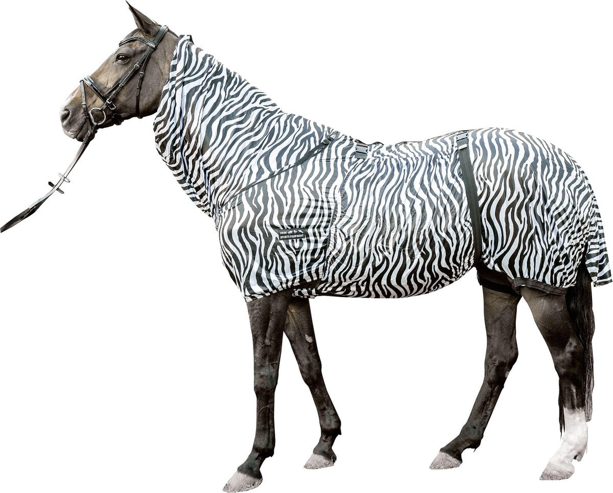 Ekzemer deken -Zebra- wit/zwart 145