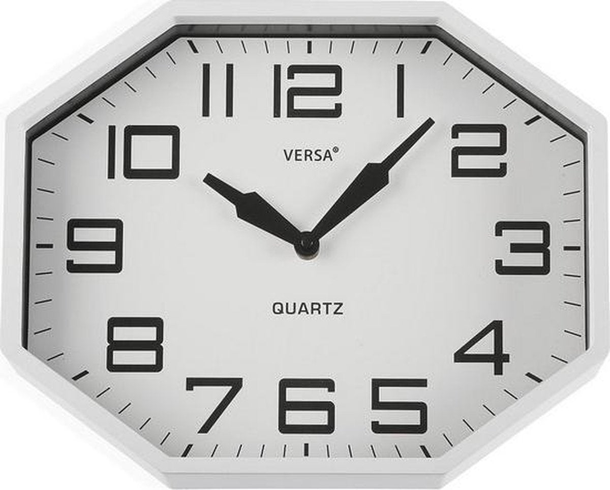 Muurklok (O 32 cm) Plastic (6