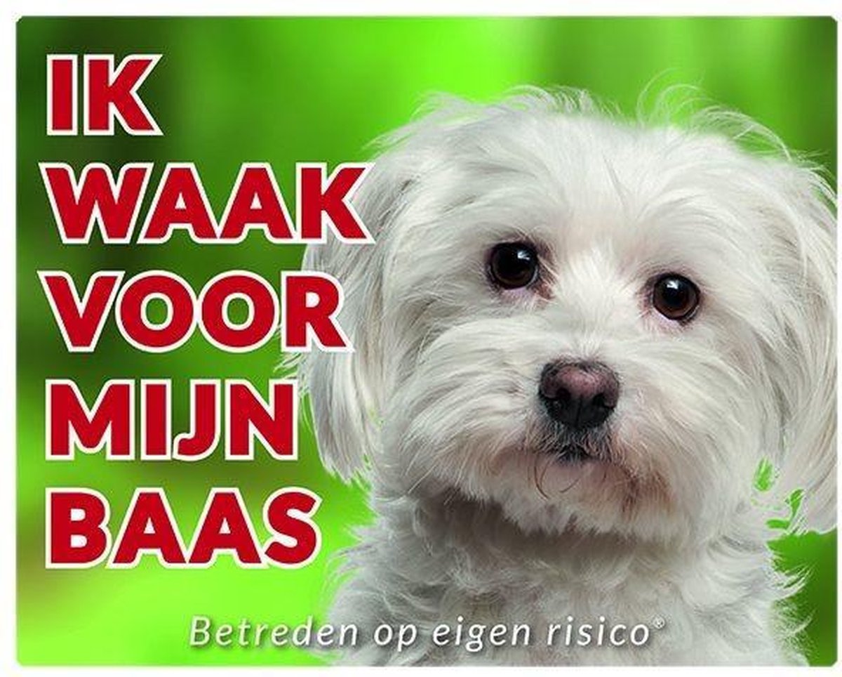 Malteser Waakbord - Ik waak voor mijn baas