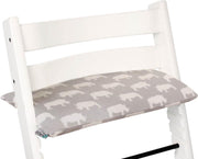 Ukje ZitKussen voor Stokke Tripp Trapp - Geplastificeerd - Grijs