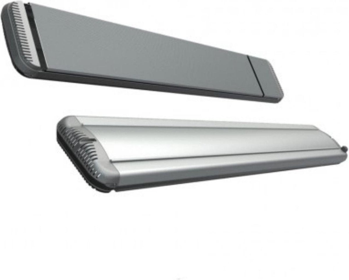 Mo-El Heatstrip 1800 Watt Hot-Top Zilver met dimmer
