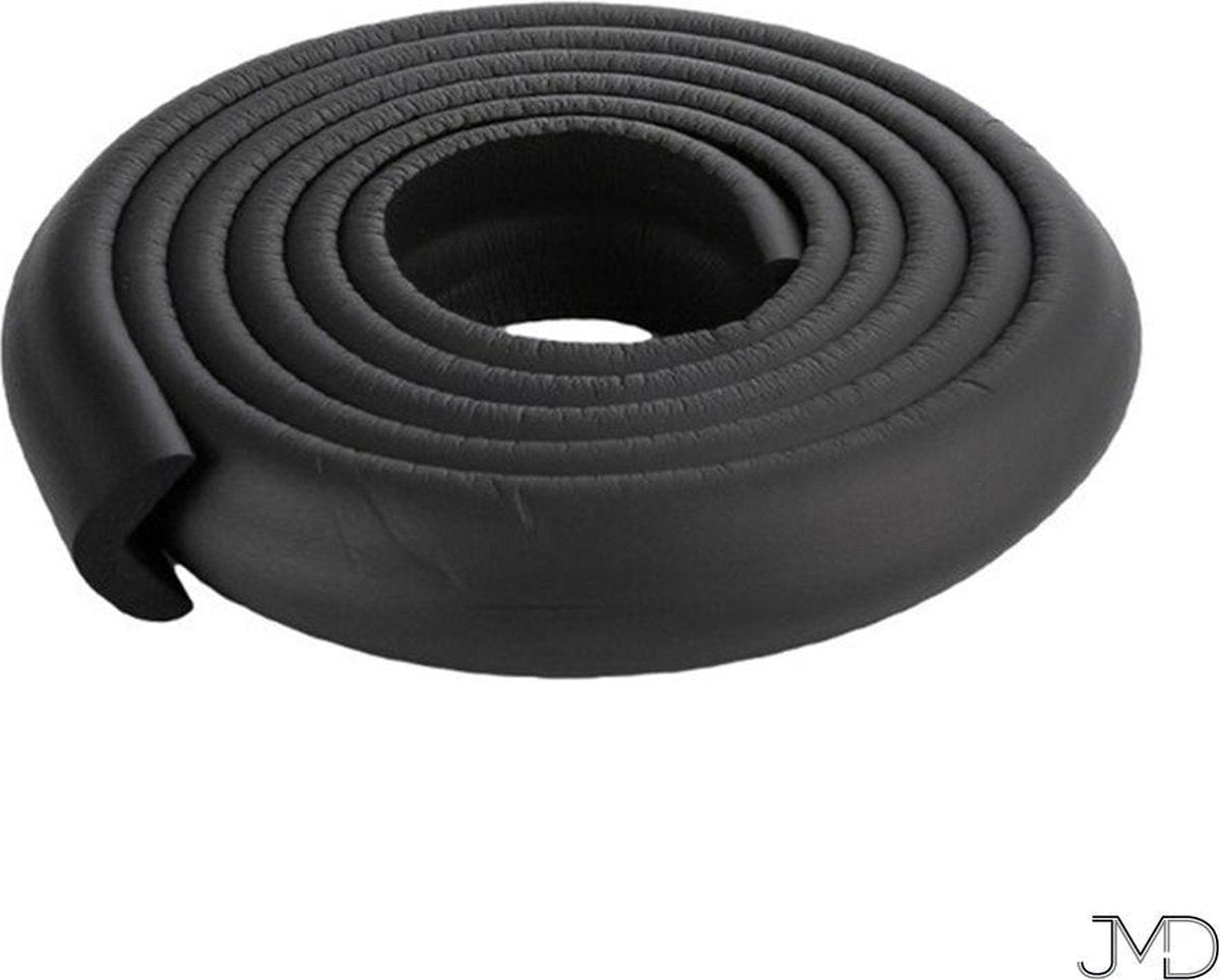Stootrand Foam - Rand Beschermer - Rand Bescherming - Tafelbeschermer - Omrander - Stootkussen - Zwart