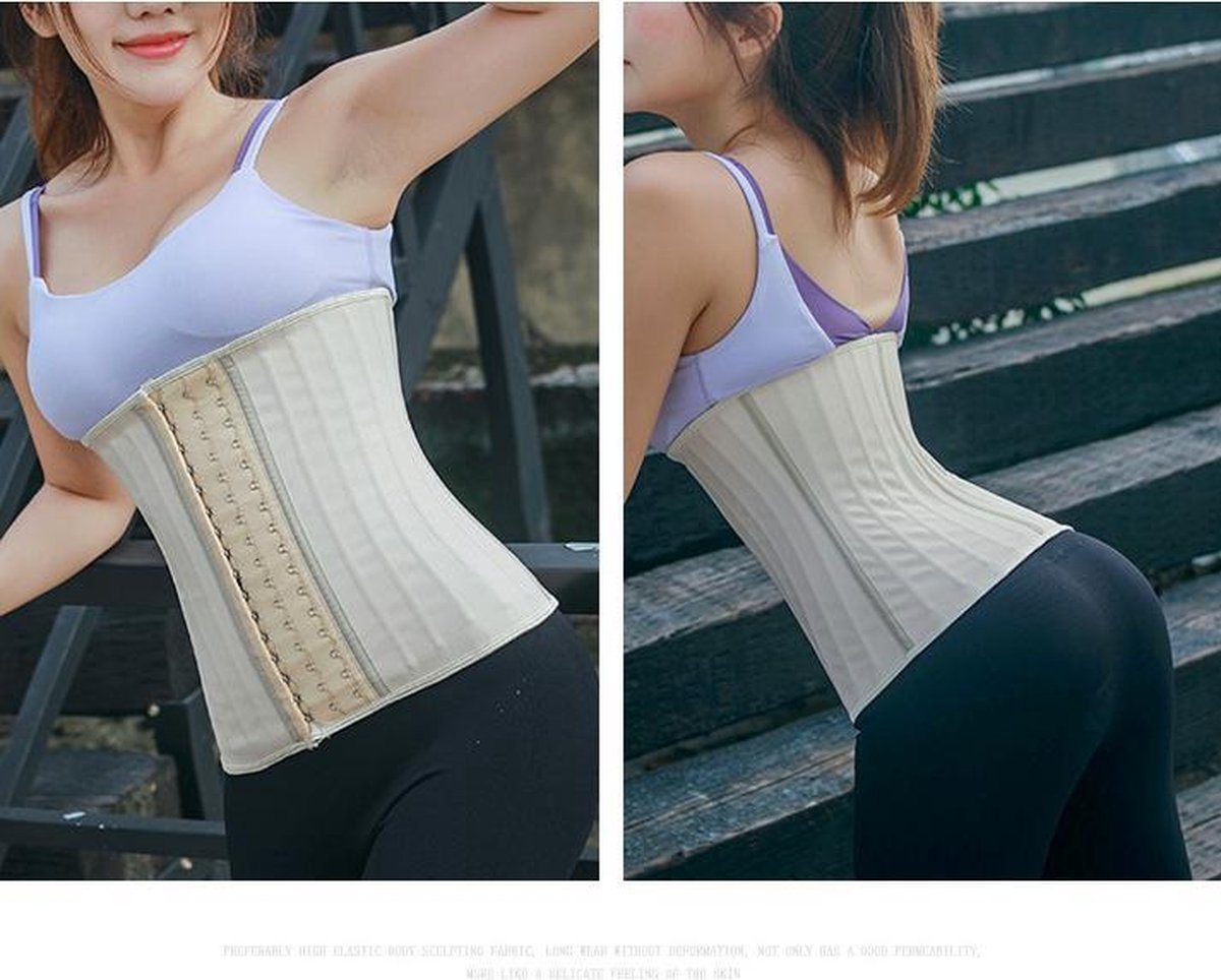 Luxe corset wit 5XL-shapewear- superslank-kleur wit-XXXXXL 1 stuk