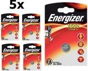 5 Stuks ( 5 Blister ) Energizer CR1632 125mAh 3V Lithium Knoopcel Batterij