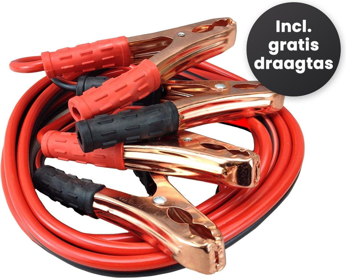 Relaatable® -  Startkabels – Startkabels auto - Jumpstarter  – Voor benzine & dieselmotoren - Met draagtas