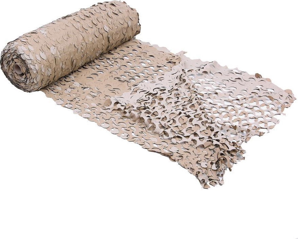 Fosco Camonet Camouflagenet  per meter desert camo
