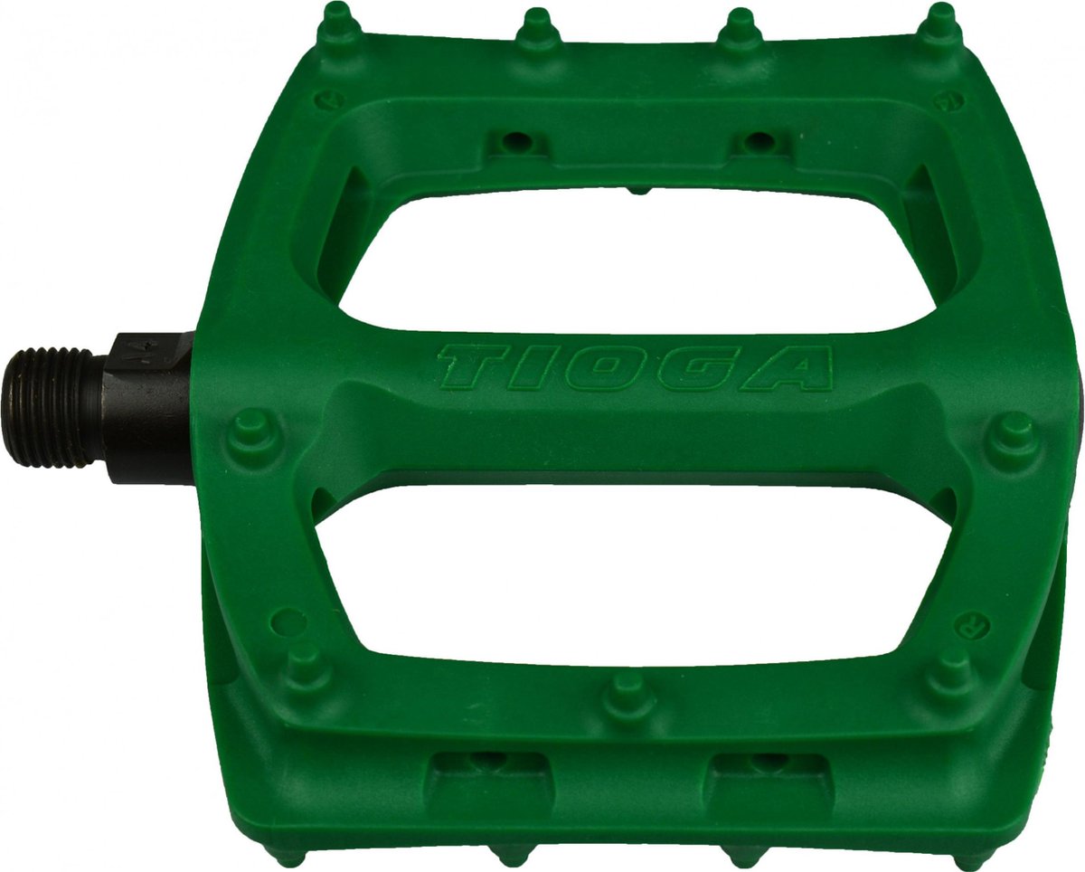 Tioga Platformpedalen Surefoot Slim 110 Mm 9/16 Inch Groen