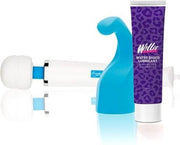Europe Magic Wand Massager Genius Voordeelpakket 31 cm - Inclusief Genius Opzetstuk & Willie Glijmiddel