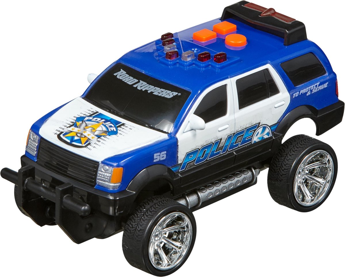 Nikko - Road Rippers Auto Rush en Rescue: politie SUV 13 cm