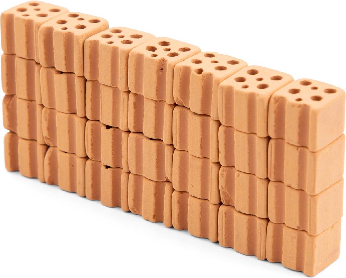 Teifoc Bouwstenen Wit 30 Stuks