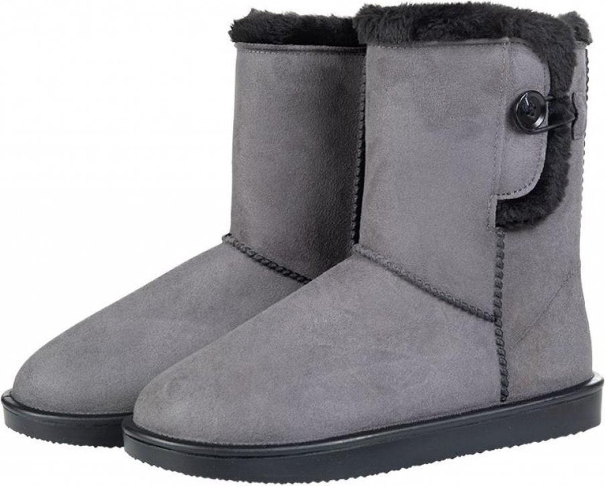 HKM Allweatherlaars Davos Button Fur grijs maat 44