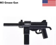 G36 - 10x Amerikaanse M3 Grease Gun - WW2 Bouwstenen - Lego fit - WW2 - Soldaten - Militair - Tank - Army - Bouwstenen - Wapens - Geweren - Brick - Tweede Wereld Oorlog - Mini-figures - Leger - Duits - Navy Seals