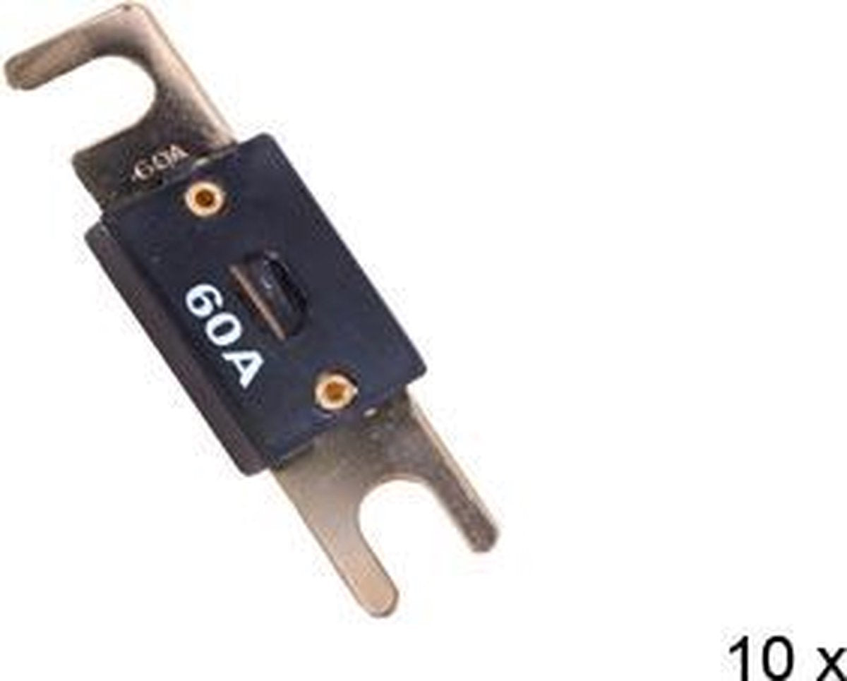 ANL zekering  verguld  60A  10X