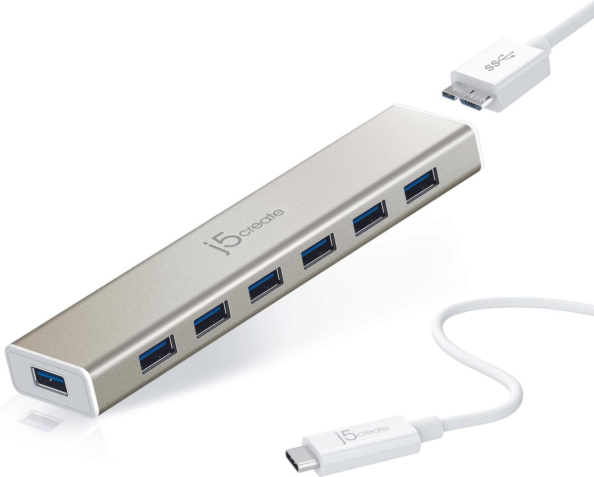 j5create JCH377 USB-C 3.0 7-Port HUB