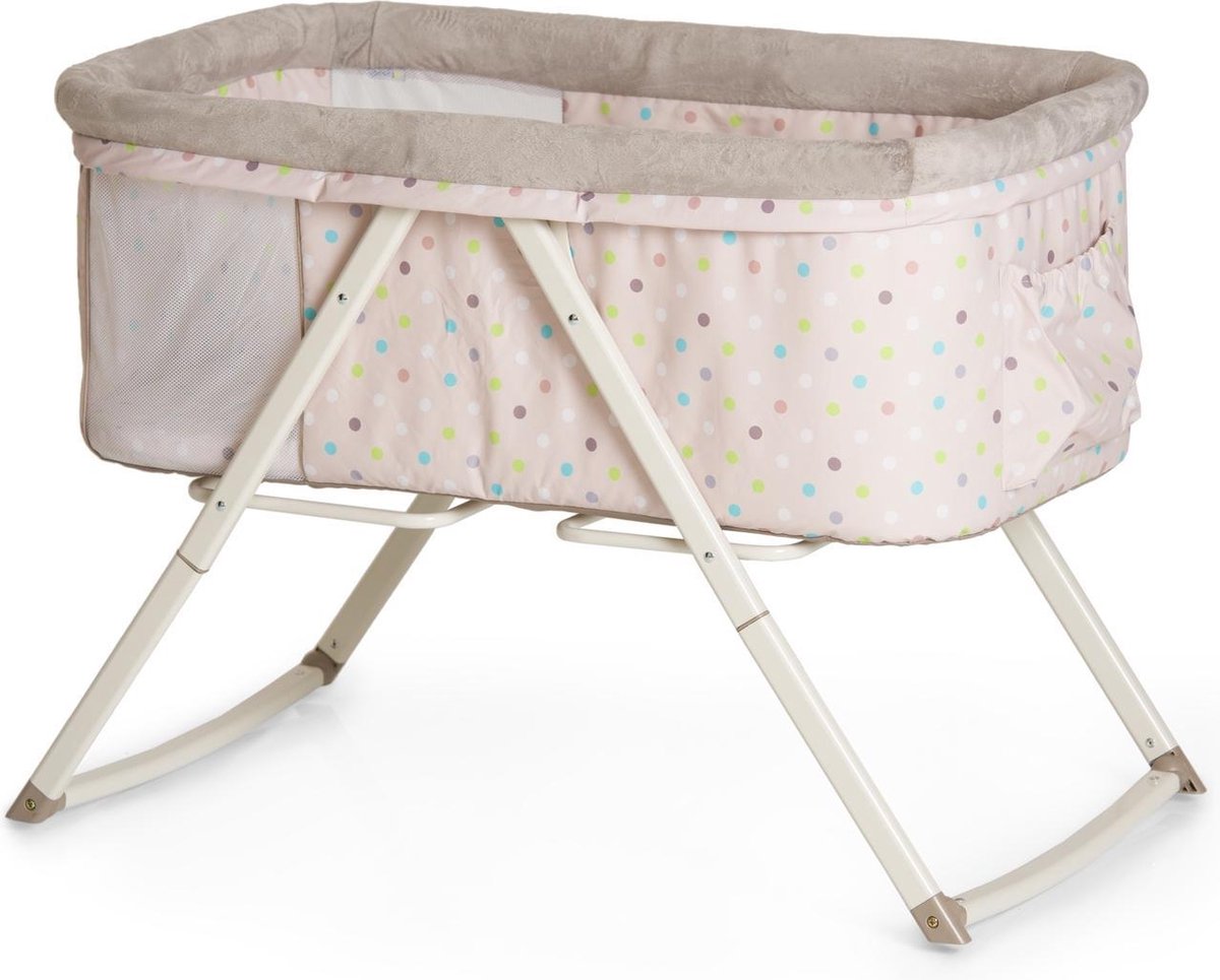 Hauck Dreamer Wieg Multi Dots- Zand