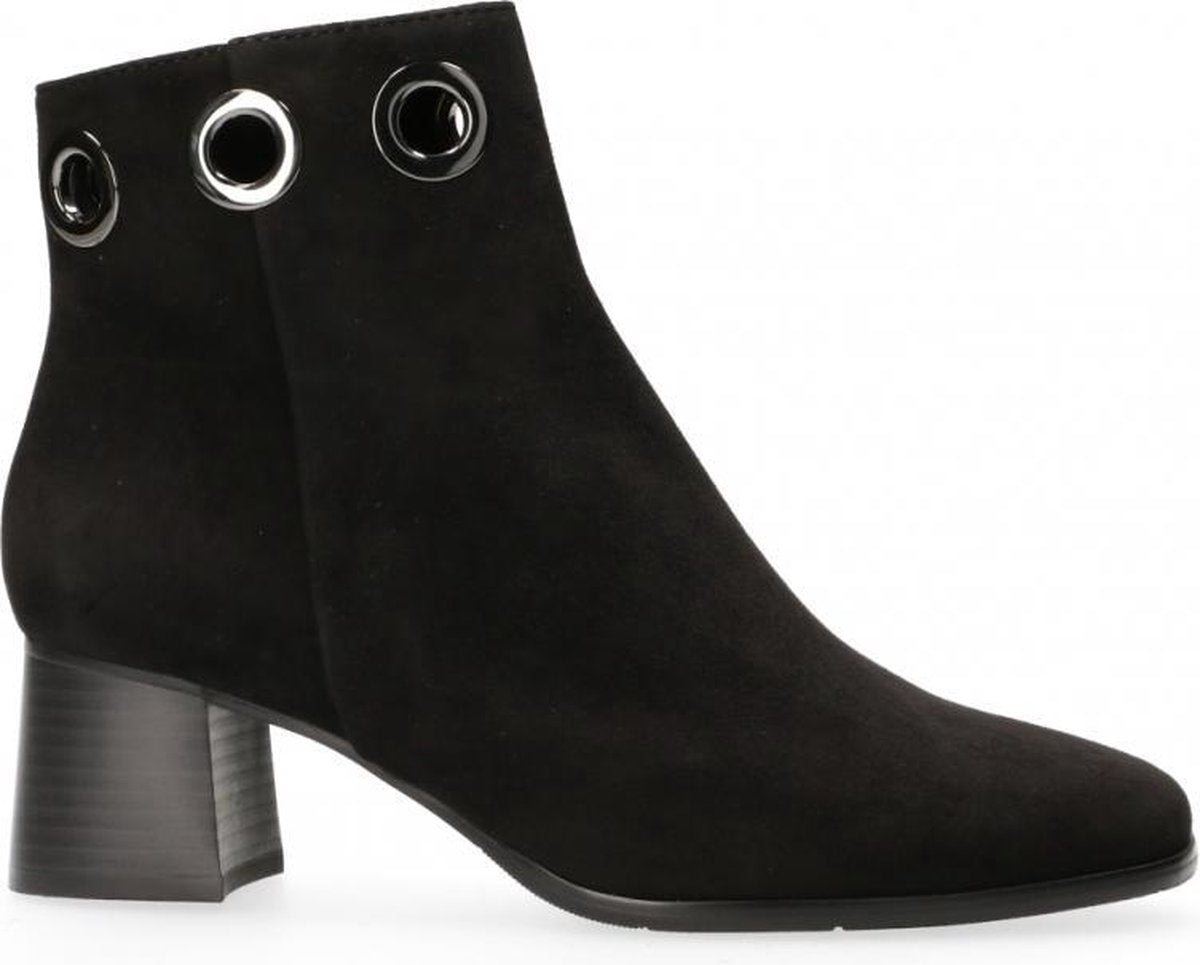 Regarde le Ciel  - Ines enkellaars suede - Womens - Black - 38