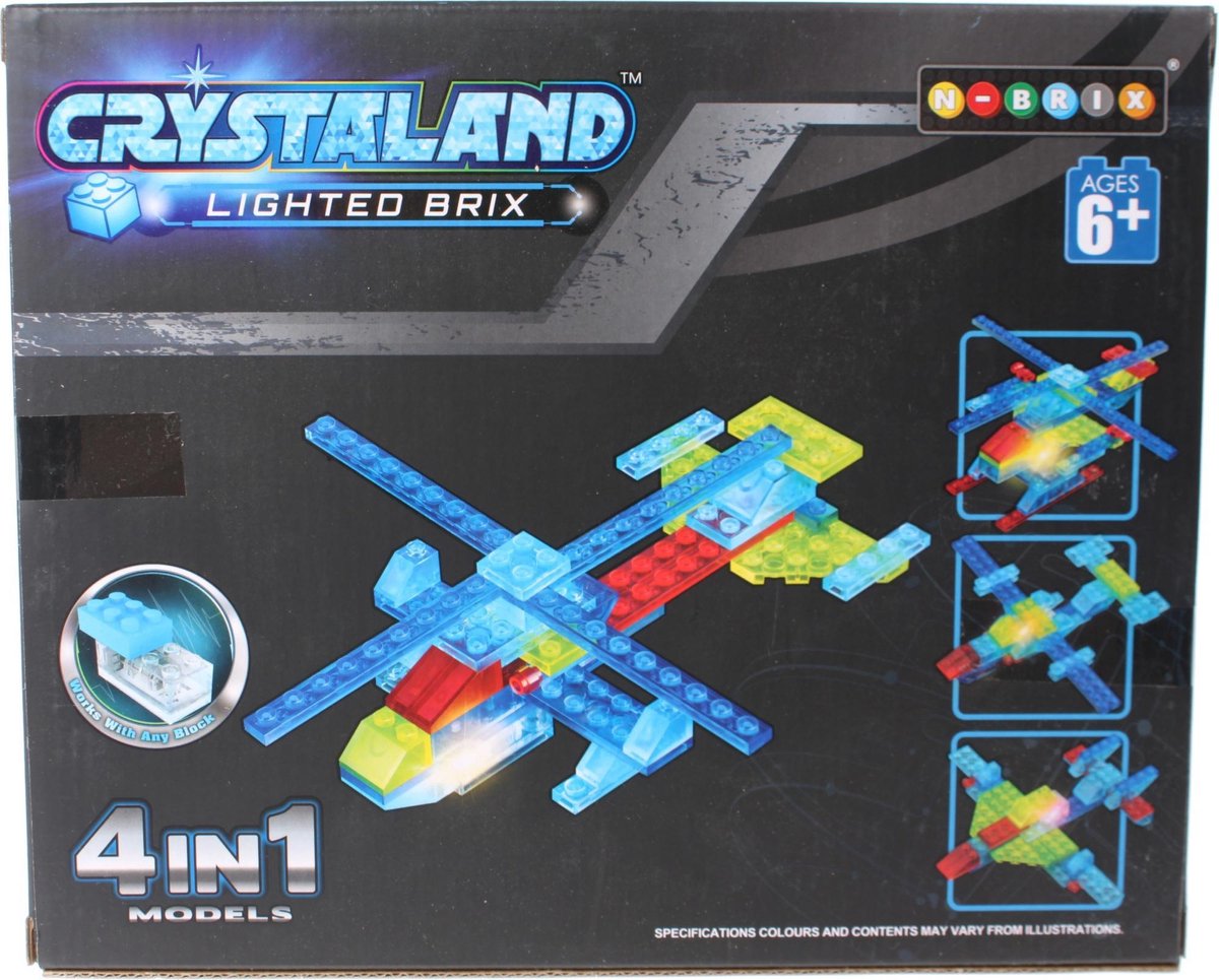 Johntoy Bouwpakket Crystaland 51-delig 99003