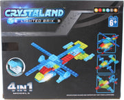 Johntoy Bouwpakket Crystaland 51-delig 99003