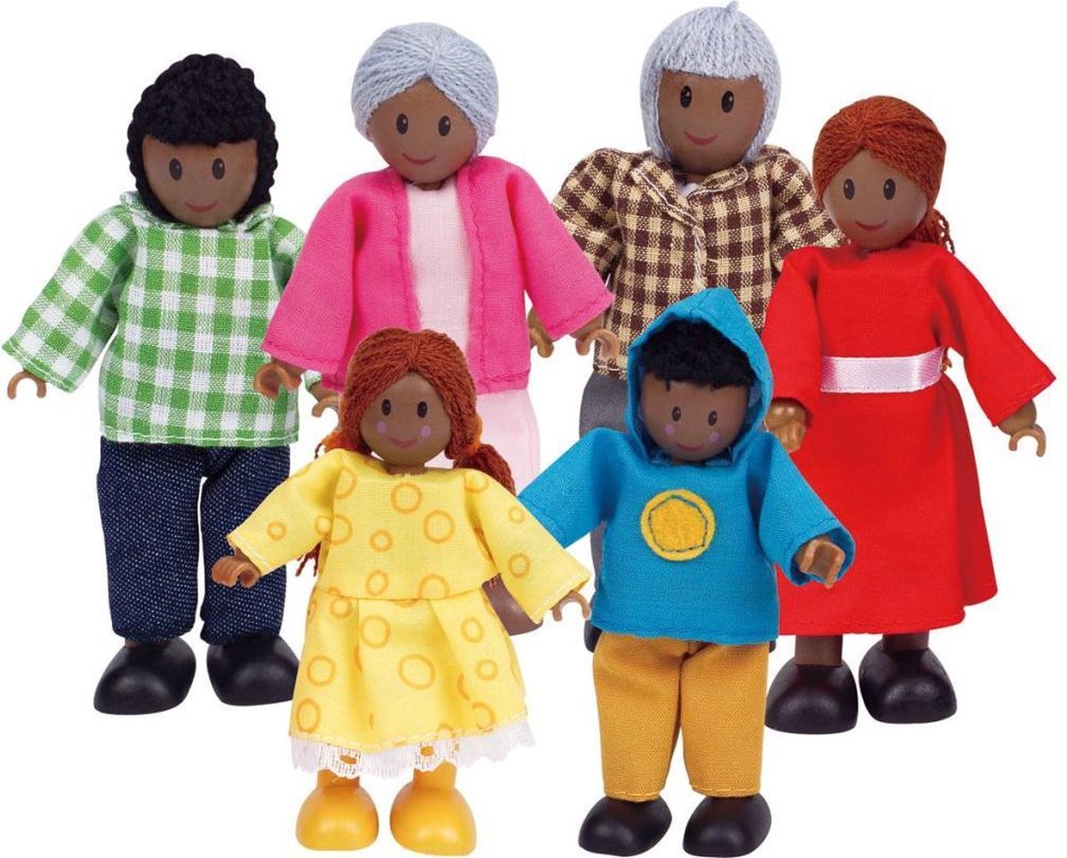 Hape Happy Familie Afrikaans