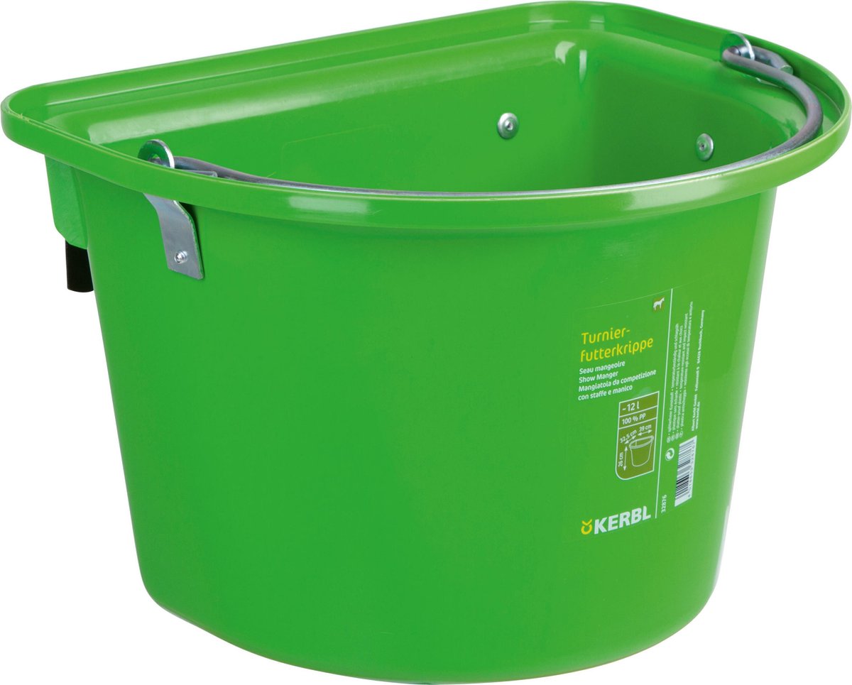 Kerbl Hangvoerbak Euro Hengsel - Lichtgroen