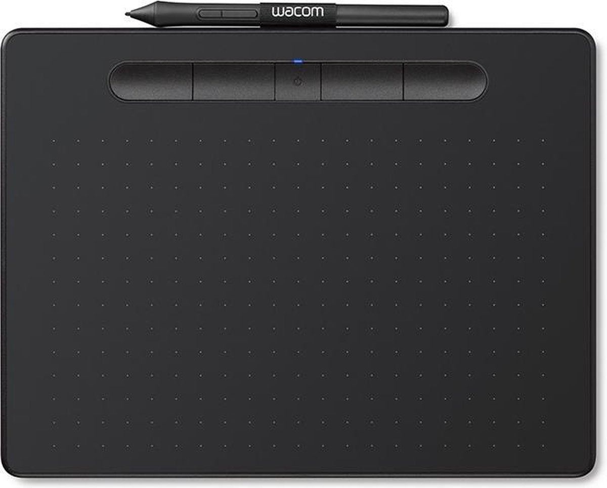Wacom Intuos Pen & Bluetooth Medium - Tekentablet / Zwart