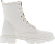 Tango | Romy 8-c bone white leather boot - bone white sole | Maat: 38