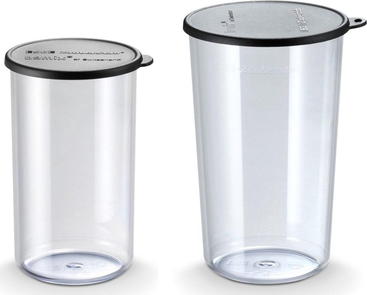Bamix Mayo Beker Set Zwart (accessoire)