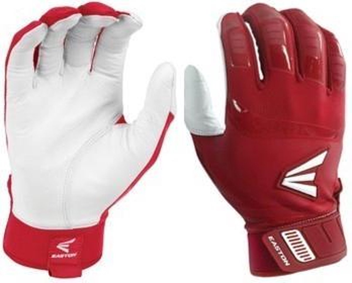 Easton - Honkbal - MLB - Walk-Off - Slaghandschoentjes - Volwassenen - Rood - Medium
