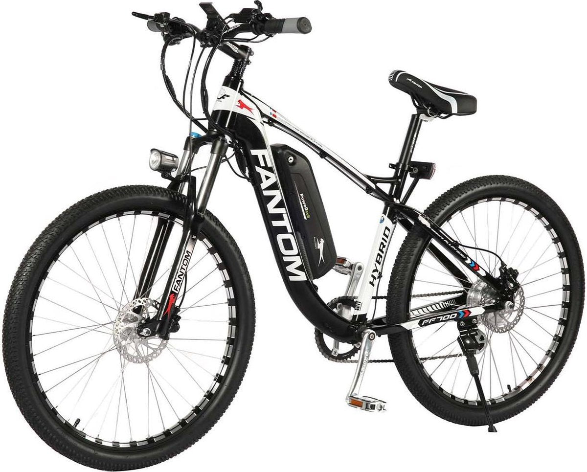 FANTOM E-BIKE met gashendel| Model FF700 - Ringo S27| 27.5” Spaakwiel | 18" Frame Size | 5 verschillende rijmodi | 4.2” LCD Screen | Afneembare Lithium-ion batterij | Hydraulische remmen MET e-sensor | Slimme Licht-Systeem