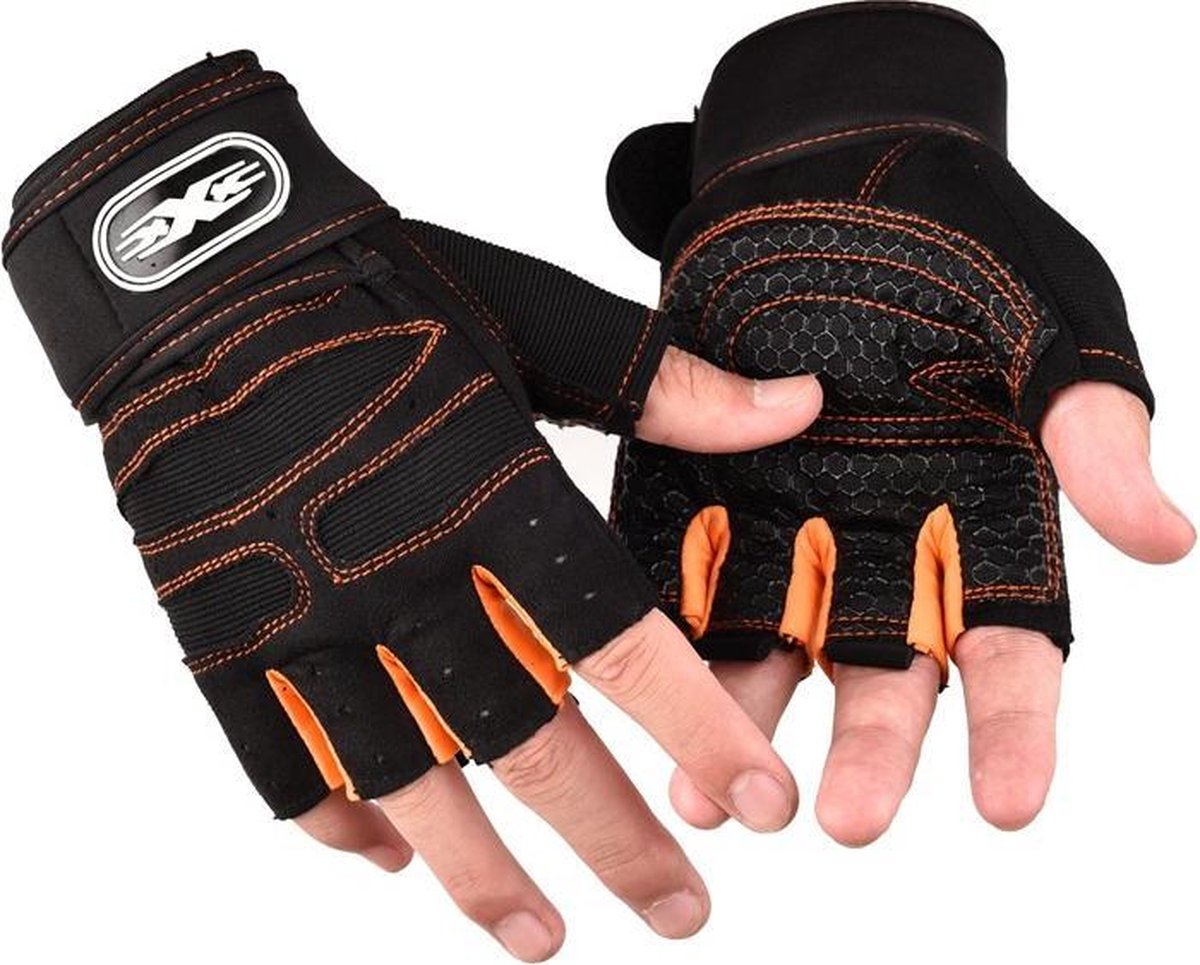 Sporthandschoenen - Oranje M