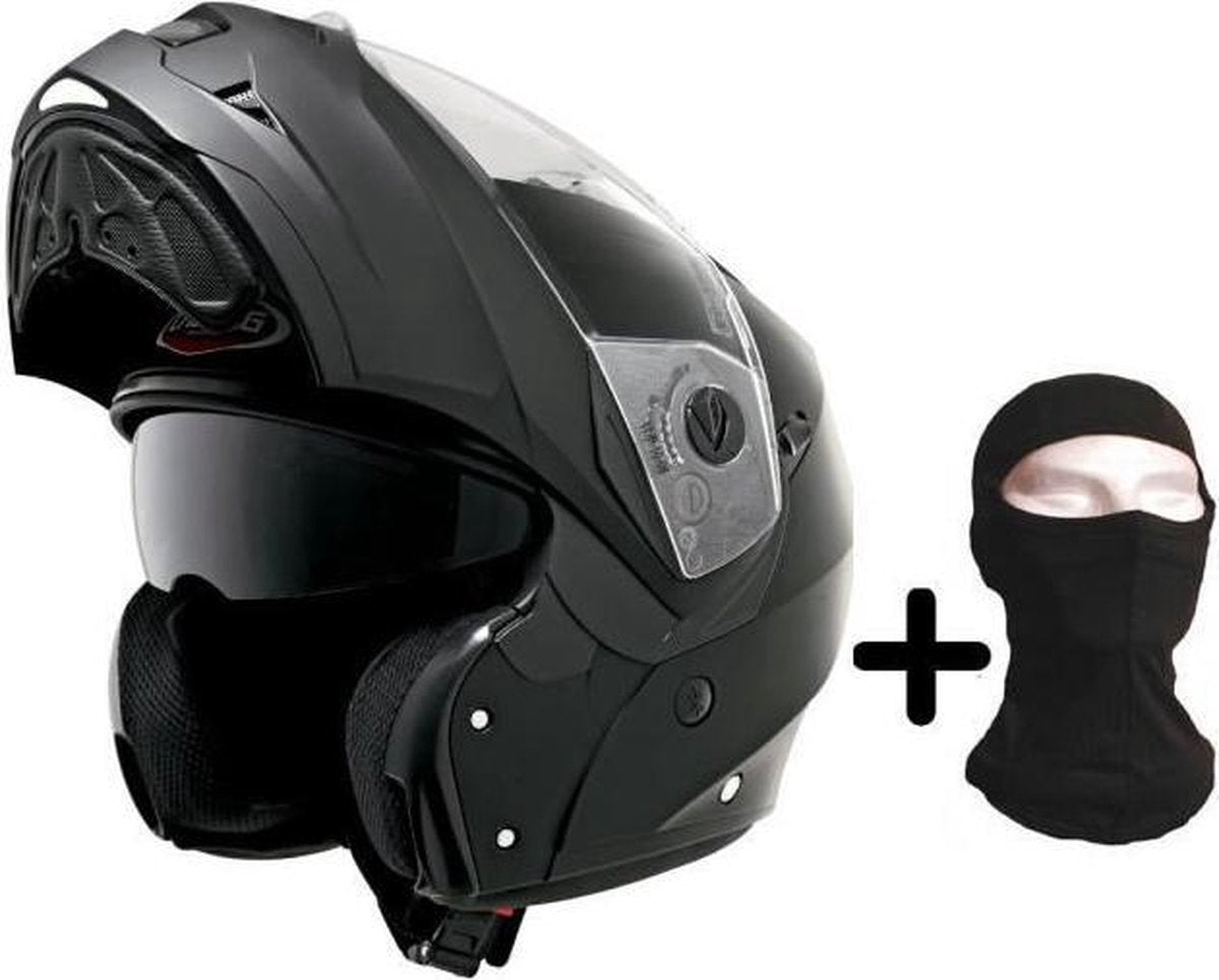 CABERG Duke modulaire helm zwart mat kap aangeboden