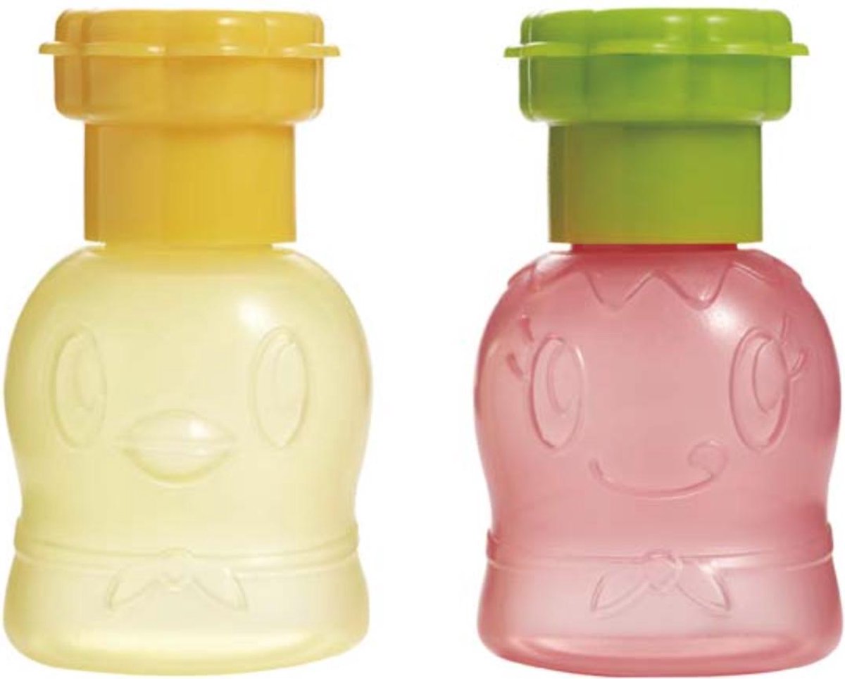 Bento Mayonaise & Ketchup flesjes 'My Little Chef' - Schattig Kawaii flesjes voor bentobox / lunchbox versiering