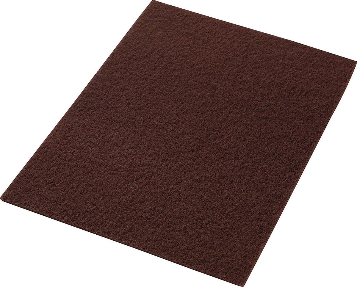 Vloerpad 55x35 cm maroon chemical free SPP ecoprep strippad 5 stuks incl 1 aandrijfpad passend voor Tomcat Edge stick Excentr 55-35 en Edgefix XL